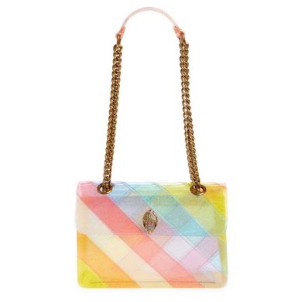 New Kurt Geiger Kensington Shoulder Bag in Vinyl.